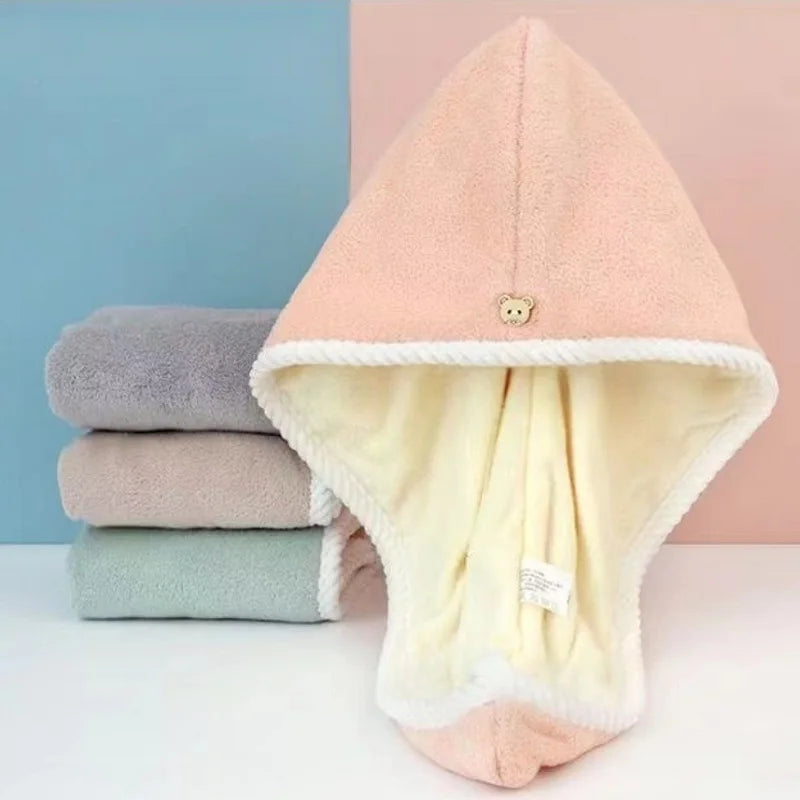 Quick-Dry Hair Towel Wrap