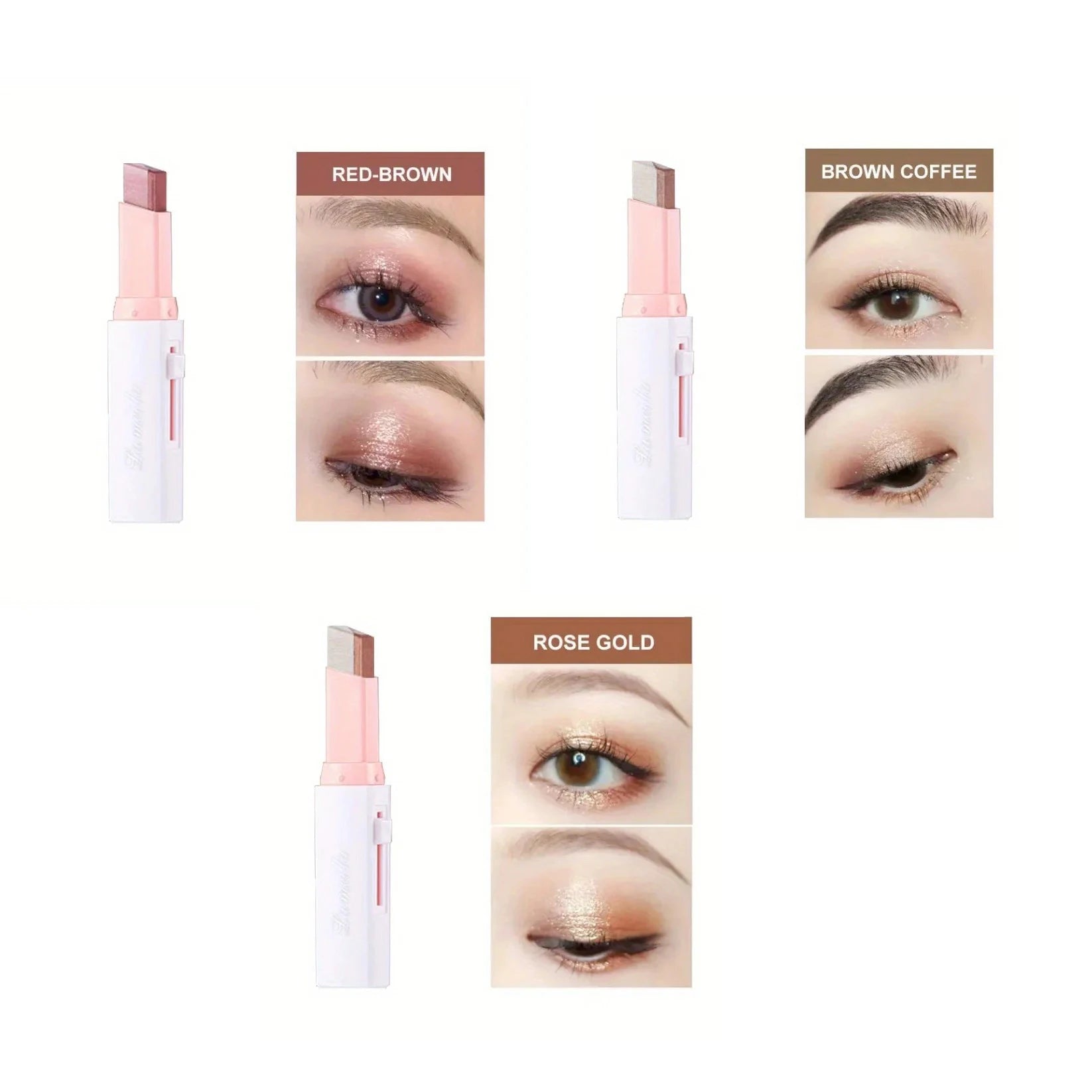 Two-Color Gradient Eyeshadow Stick