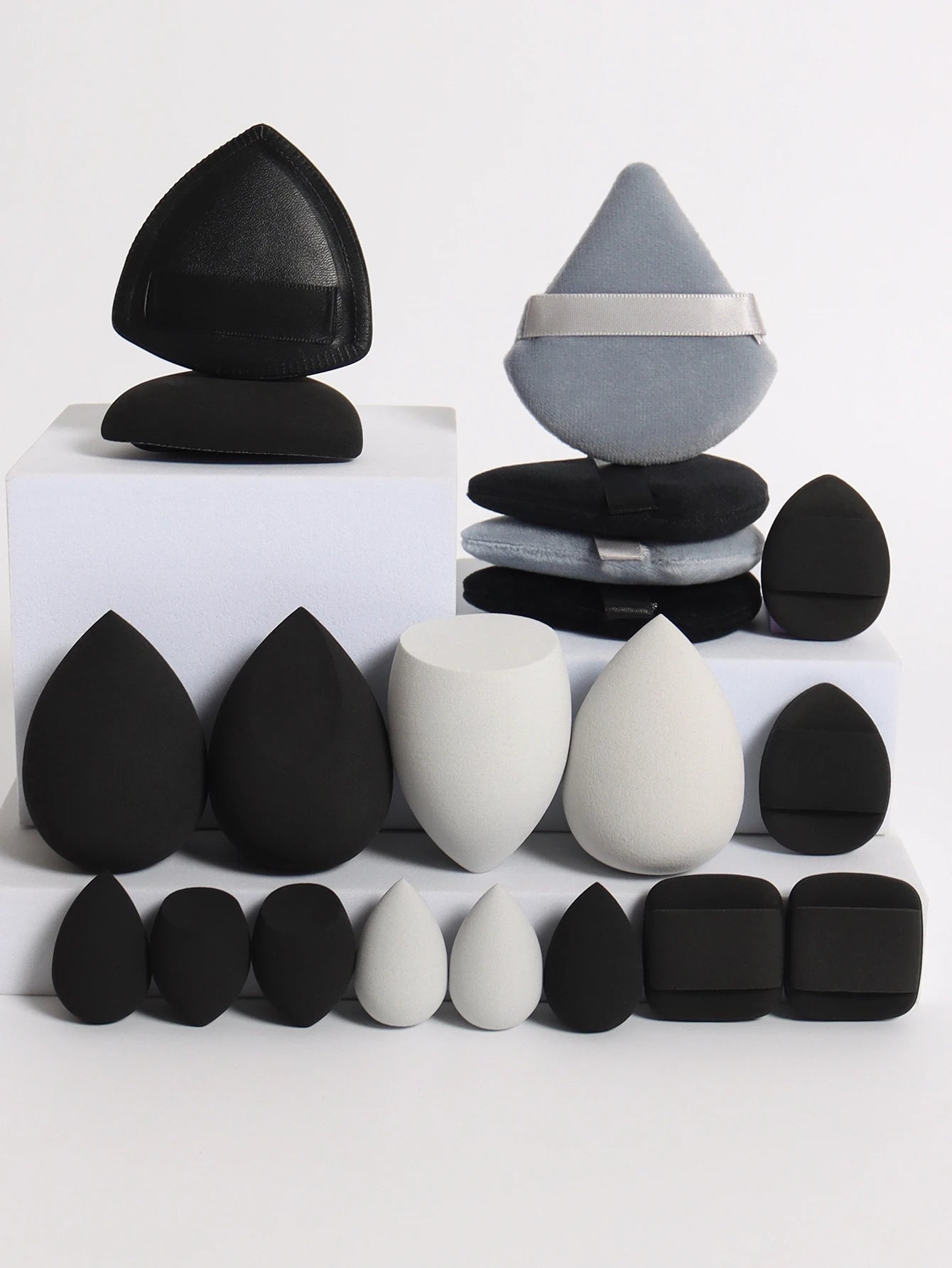 Makeup Sponge & Puff Set (20pcs)