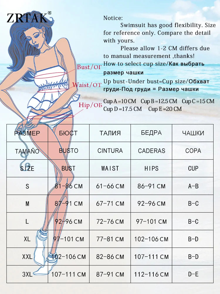 Triangle Striped Micro Bikini