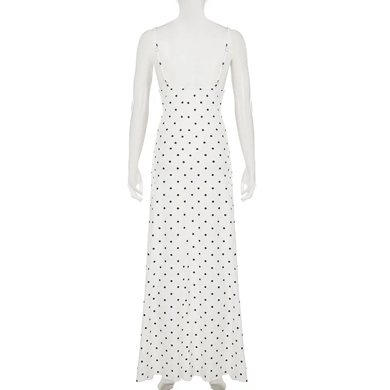 Tossy Lace Backless Maxi Dress