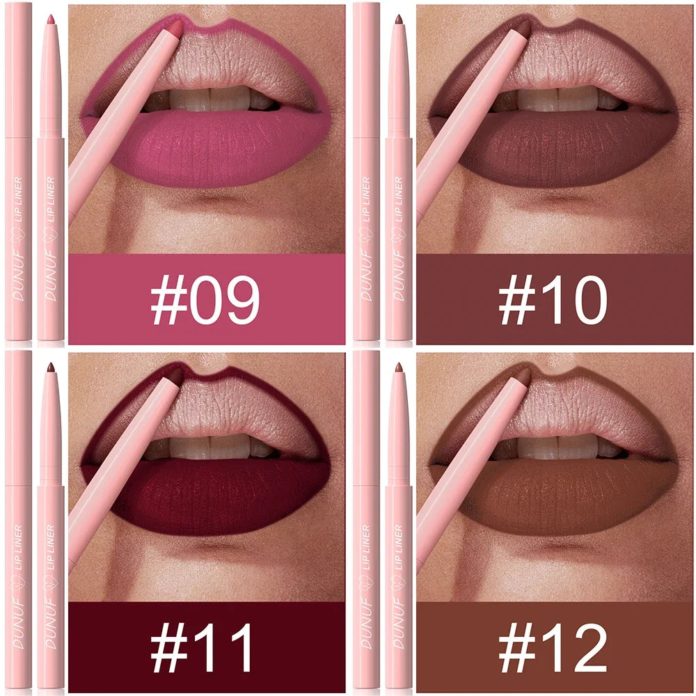 Waterproof Matte Lip Liner Pencil