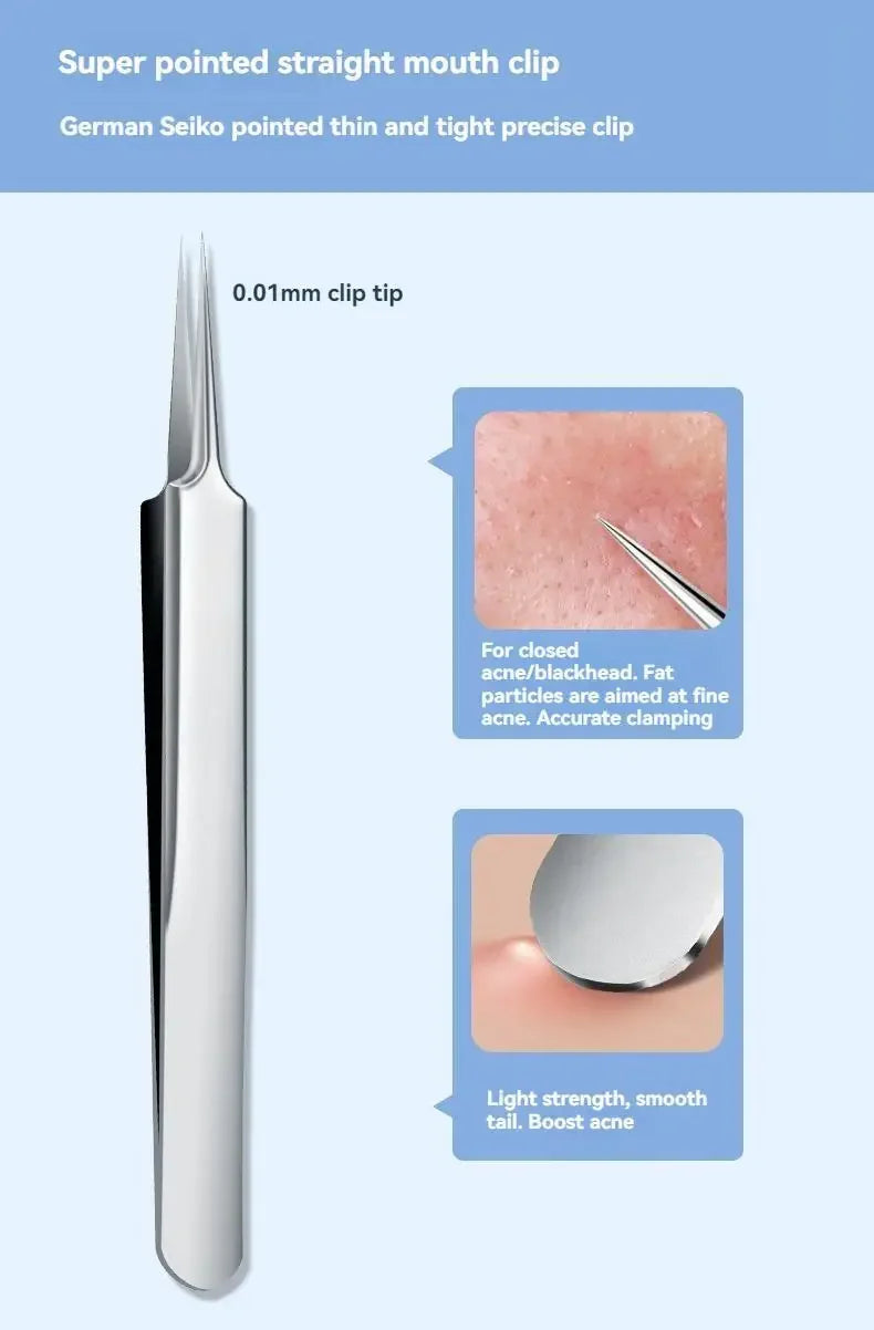 Blackhead & Ingrown Hair Removal Tool Kit (11pcs)